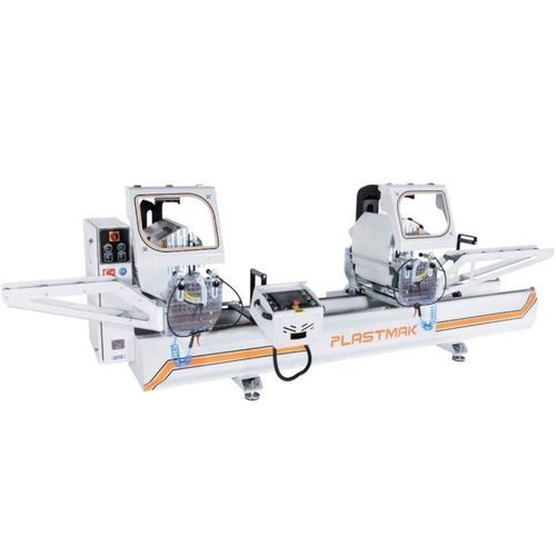 Machine de découpe à deux têtes - SÇ400 - PLASTMAK MACHINE - à lame / pour aluminium / pour PVC