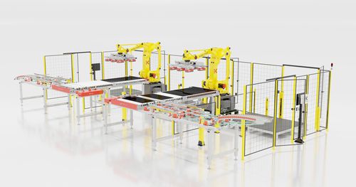 Cellule robotisée de soudage - BRIOKOM - Keeltek  - de tri / pour ligne d'assemblage / intelligent