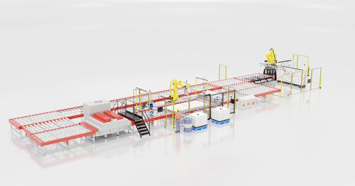 Cellule robotisée de manutention - BRIOKOR - Keeltek  - pour machine-outil / pour ligne d'assemblage / intelligent