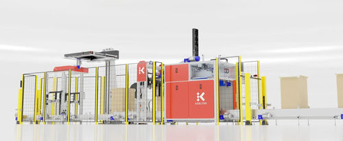 Ligne de conditionnement pour l'industrie alimentaire et de la boisson - OVERPACK PLUS - Keeltek  - pour l'industrie agroalimentaire / de sacs / pour produits chimiques