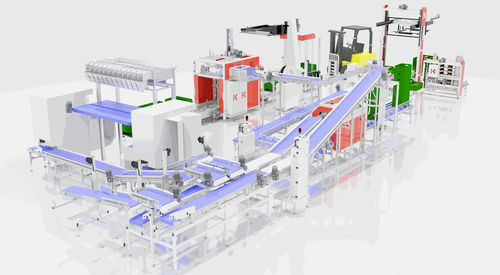 Ligne de conditionnement pour l'industrie alimentaire et de la boisson - BAGPACKER PLUS - Keeltek  - pour l'industrie pharmaceutique / pour l'industrie agroalimentaire / de sacs