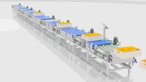 Système de transfert de produits phytosanitaires - BOXSORTER - Keeltek  - de caisses / de transport / pour l'industrie pharmaceutique