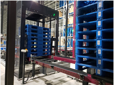 Distributeur de palettes - Jiangsu EBIL Intelligent Storage Technology Co.,Ltd. - automatique