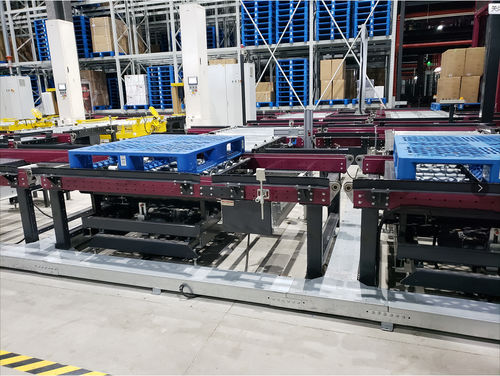 Convoyeur à rouleaux - Jiangsu EBIL Intelligent Storage Technology Co.,Ltd. - horizontal / de transfert / modulaire
