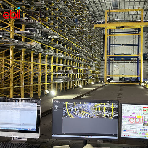 Système de stockage automatique pour produits longs - EBILTECH-ALMSS - Jiangsu EBIL Intelligent Storage Technology Co.,Ltd. - compact / modulaire / à nid d'abeille