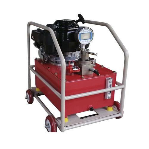 Groupe hydraulique à moteur essence - PHG series - Pingyuan Jingke Hydraulic Co., Ltd - pour clé dynamométrique / pour tendeur de boulon / sur roues