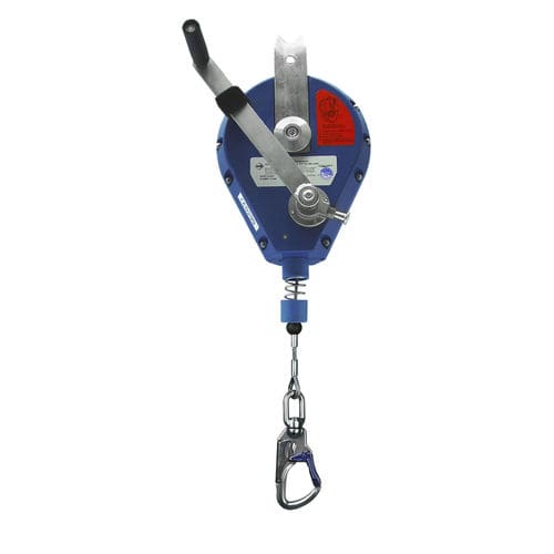 Ligne de vie verticale - HRA18P - IKAR GB Limited - antichute / à rappel automatique / pour le travail en hauteur