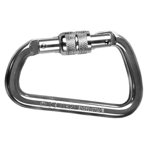 Mousqueton à verrouillage - IKV12 - IKAR GB Limited - aluminium / contre-coudé