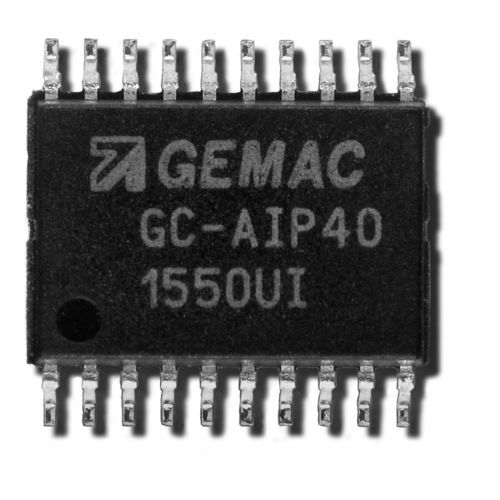 IC de puissance - GC-AIP40 - AMAC ASIC - und Mikrosensoranwendung Chemnitz GmbH - programmable / numérique / analogique