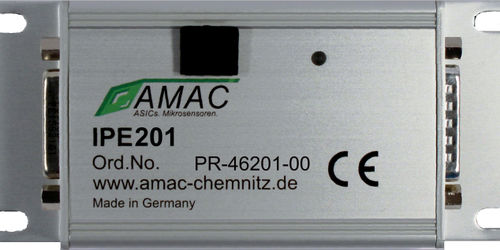 Interpolateur à 3 canaux - IPE201 - AMAC ASIC - und Mikrosensoranwendung Chemnitz GmbH - programmable / avec interface ABZ / avec interface BiSS