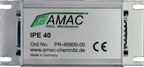 Interpolateur à 3 canaux - IPE40 - AMAC ASIC - und Mikrosensoranwendung Chemnitz GmbH - programmable / avec interface ABZ / avec interface SPI