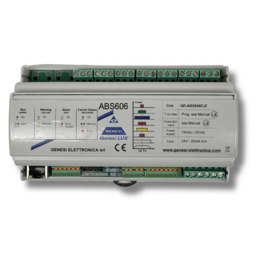 Contrôleur d'éclairage Ethernet - ABS606 - GENESI ELETTRONICA SRL - USB / EtherCAT / 6 canaux