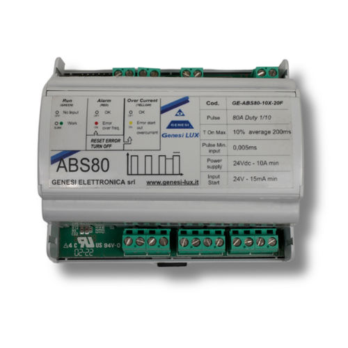 Contrôleur d'éclairage Ethernet - ABS80 - GENESI ELETTRONICA SRL - USB / EtherCAT / 1 canal