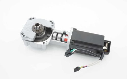 Motoréducteur brushless - BL57AL series - ELRA Antriebstechnik Vertriebs Ges.m.b.H - à couple conique / orthogonal / à arbre plein