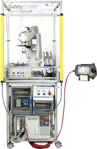 Cellule robotisée de manutention - SafetyCUBE® - ETS DIDACTIC GMBH ELABO Training Systems