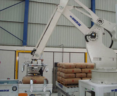 Palettiseur robotisé - RP6000 - Metral - de sacs / pour caisses / pour bouteilles