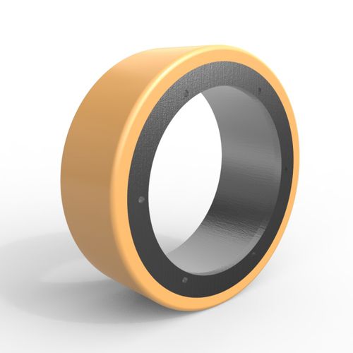 Roue à bandage - Press on Band - Dongguan Yalide Technology Co.,LTD - en polyuréthane / pour manutention / non marquante