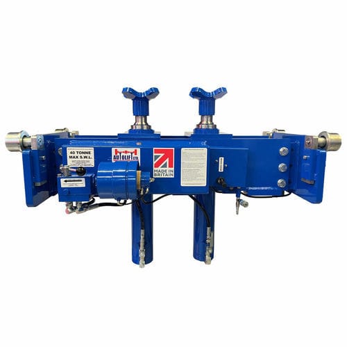 Cric de fosse - Autolift Ltd - hydropneumatique / 40 tonnes / pour applications de levage