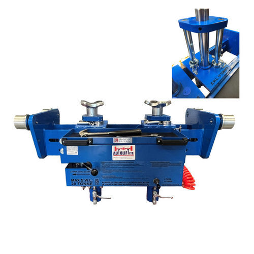 Cric de fosse - Autolift Ltd - hydropneumatique / 20 tonnes / pour applications de levage