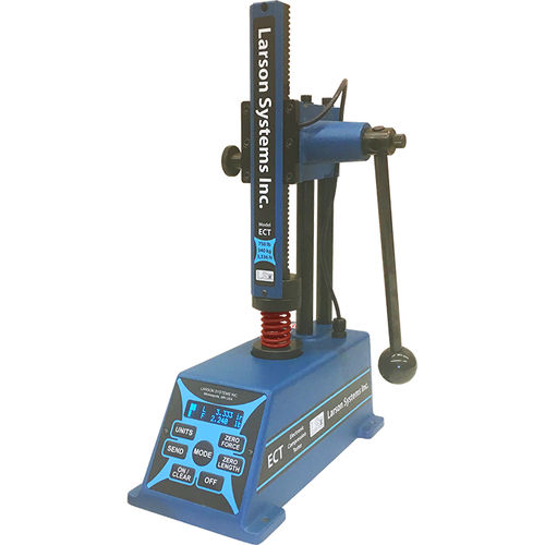 Machine d'essai de compression - ECT - Larson Systems Inc. - manuelle / pour ressorts / électronique
