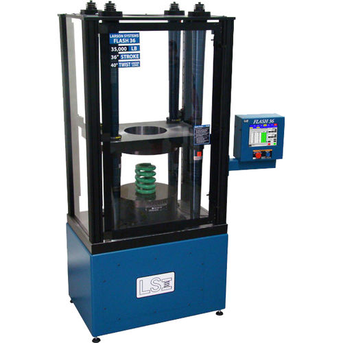 Machine d'essai de compression - FLASH 36 - Larson Systems Inc. - de traction / motorisée / de ressort