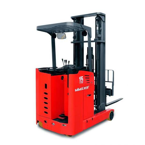 Chariot élévateur à mât rétractable alimenté par batterie - MF15 - MiMA electric forklift - à conducteur porté debout / pour allée étroite