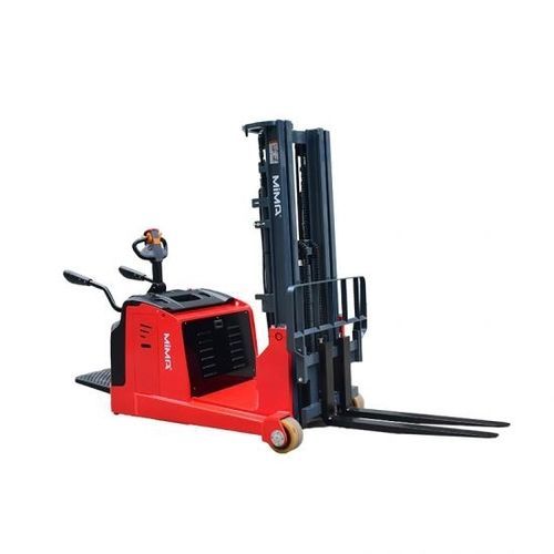 Gerbeur sur batterie - MBB20 - MiMA electric forklift - avec plate-forme pour conducteur / pour entrepôt / de manutention