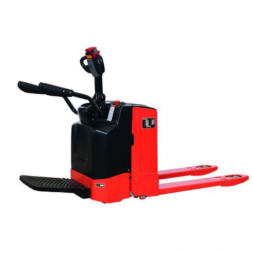 Transpalette électrique - MEW series - MiMA electric forklift - avec plate-forme pour conducteur / pour entrepôt / de manutention