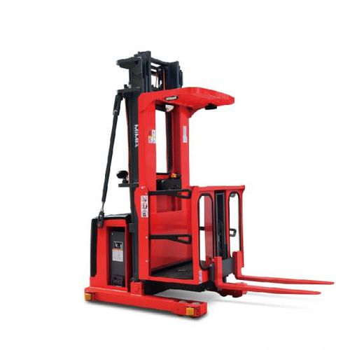 Chariot préparateur de commandes électrique - MHA series - MiMA electric forklift - à grande hauteur / pour entrepôt