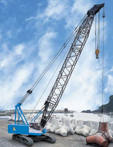 Grue sur chenilles - SCX700 - Sumitomo Heavy Industries Construction Crane - treillis / de levage / hydraulique