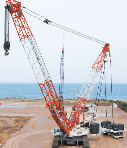 Grue sur chenilles - 6000SLX series - Sumitomo Heavy Industries Construction Crane - treillis / pour chantier / de levage