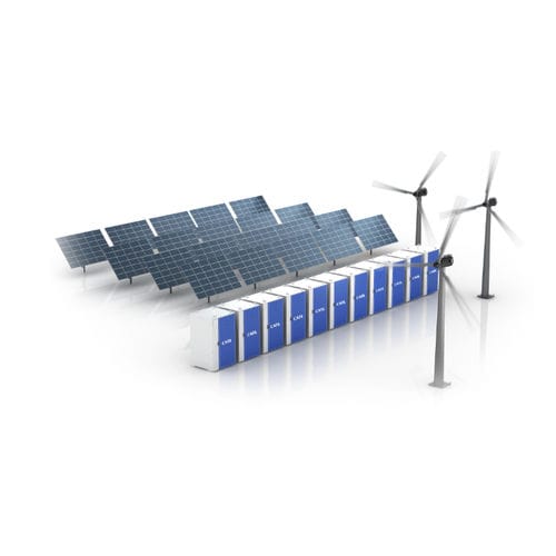 Système de stockage d'énergie lithium-ion - Contemporary Amperex Technology - pour applications solaires / hors réseau