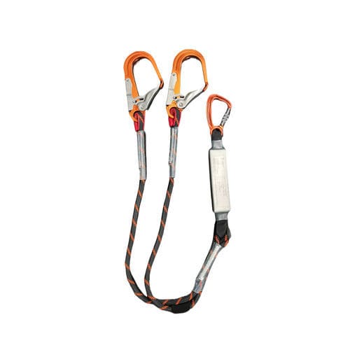 Longe anti-chute à sangle - 12100510 - Ficont Industry (Beijing) Co., Ltd. - double / à absorption d'énergie