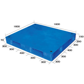 Palette en plastique - QH-1616(H) - Shanghai Qinghao Plastic Pallet Manufacture Co., Ltd. - multivoies