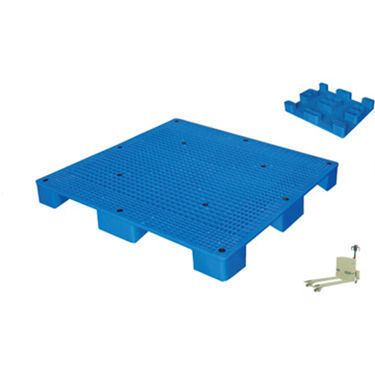 Palette en plastique - QH-1515 (C)  - Shanghai Qinghao Plastic Pallet Manufacture Co., Ltd. - à plate-forme ouverte / multivoies