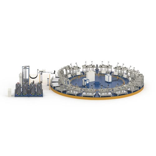 Ligne de production automatique - Disc - ZHEJIANG HENGHUI MACHINERY CO.,LTD - en continu / à grande vitesse / contrôlée par PLC