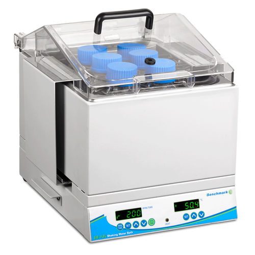 Bain-marie à agitation - SB-12L - BENCHMARK SCIENTIFIC - de laboratoire / avec affichage numérique