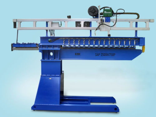 Machine de soudage MIG - SAP 2500 H 750 P - KSK - TIG / MAG / contrôlée par PLC