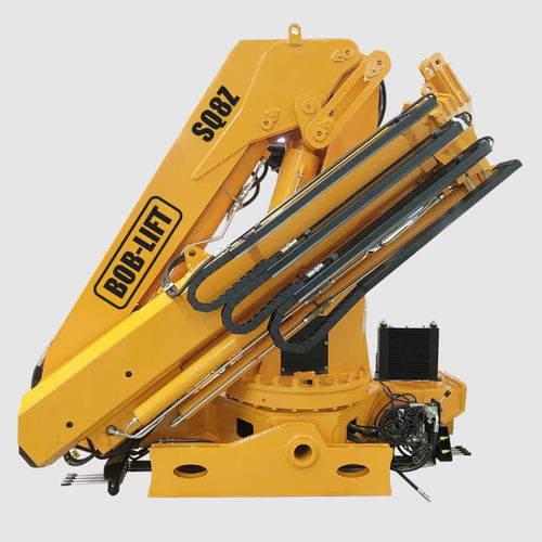 Grue montée sur camion - SQ8ZA4 - BOB-LIFT - articulée / pour chantier / pour la maintenance