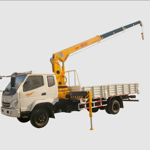 Grue montée sur camion - SQ4SA3 - BOB-LIFT - télescopique / tout terrain / pour applications lourdes