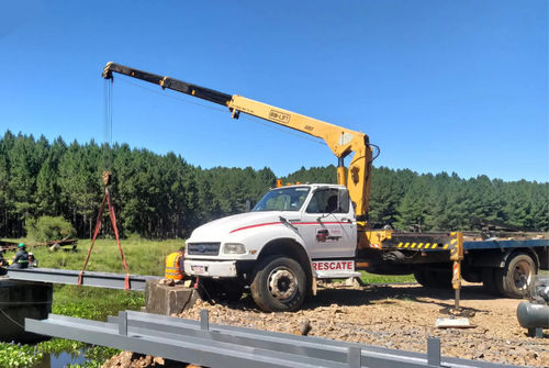 Grue montée sur camion - SQ5SA3 - BOB-LIFT - télescopique / tout terrain / de levage