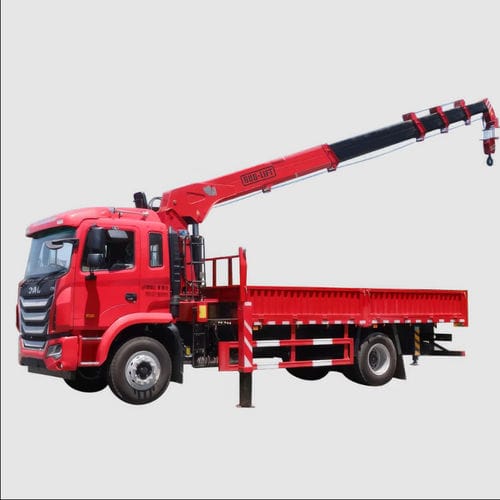 Grue montée sur camion - SQ8SU4 - BOB-LIFT - télescopique / pour chantier / pour applications lourdes