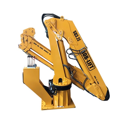 Grue sur barge - SQ3.2ZA3T - BOB-LIFT - articulée / pour applications marines / de levage