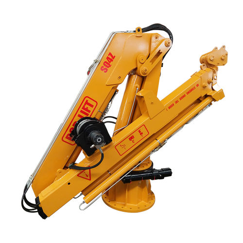 Grue sur barge - SQ4ZA3TJ - BOB-LIFT - articulée / pour applications marines / de déchargement