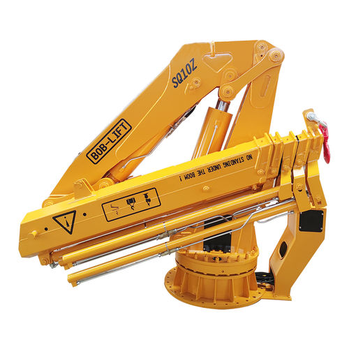 Grue sur barge - SQ10ZA5TJ - BOB-LIFT - articulée / pour applications marines / de déchargement