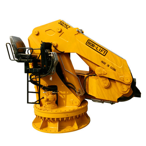Grue sur barge - SQ25ZA5TJ - BOB-LIFT - articulée / pour applications marines / de déchargement