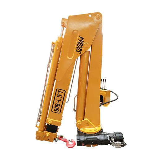 Grue montée sur camion - SQ08ZA3 - BOB-LIFT - articulée / pour chantier / de levage