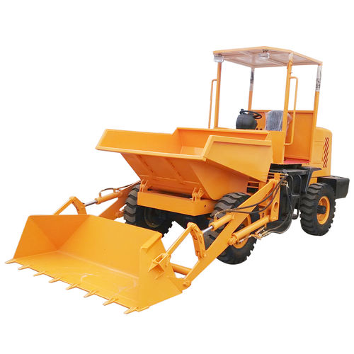 Mini-dumper sur pneus - FJZ-30 - BOB-LIFT - diesel / à déchargement frontal / autochargeuse