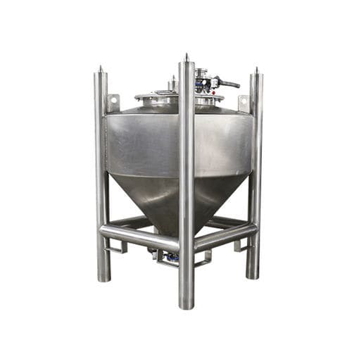 Silo à fond conique - Gaofu - de dépoussiérage / de poudre / pour produits en vrac