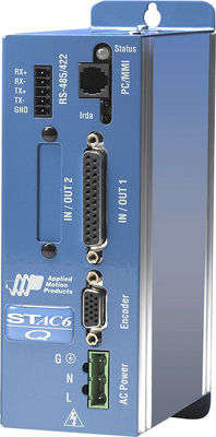 Variateur AC monophasé - STAC6 series - Applied Motion Products - pas à pas / 2-phases / pour moteur